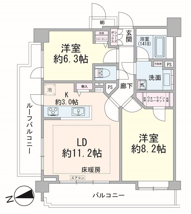 ライオンズマンション渋谷道玄坂 間取図・土地図