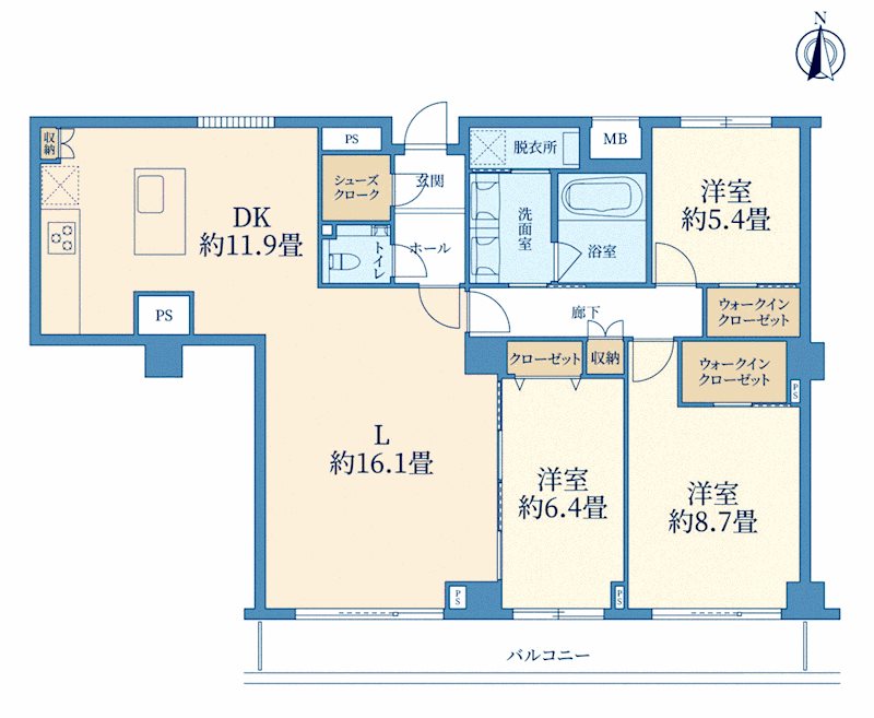 三軒茶屋シティハウス 間取図・土地図