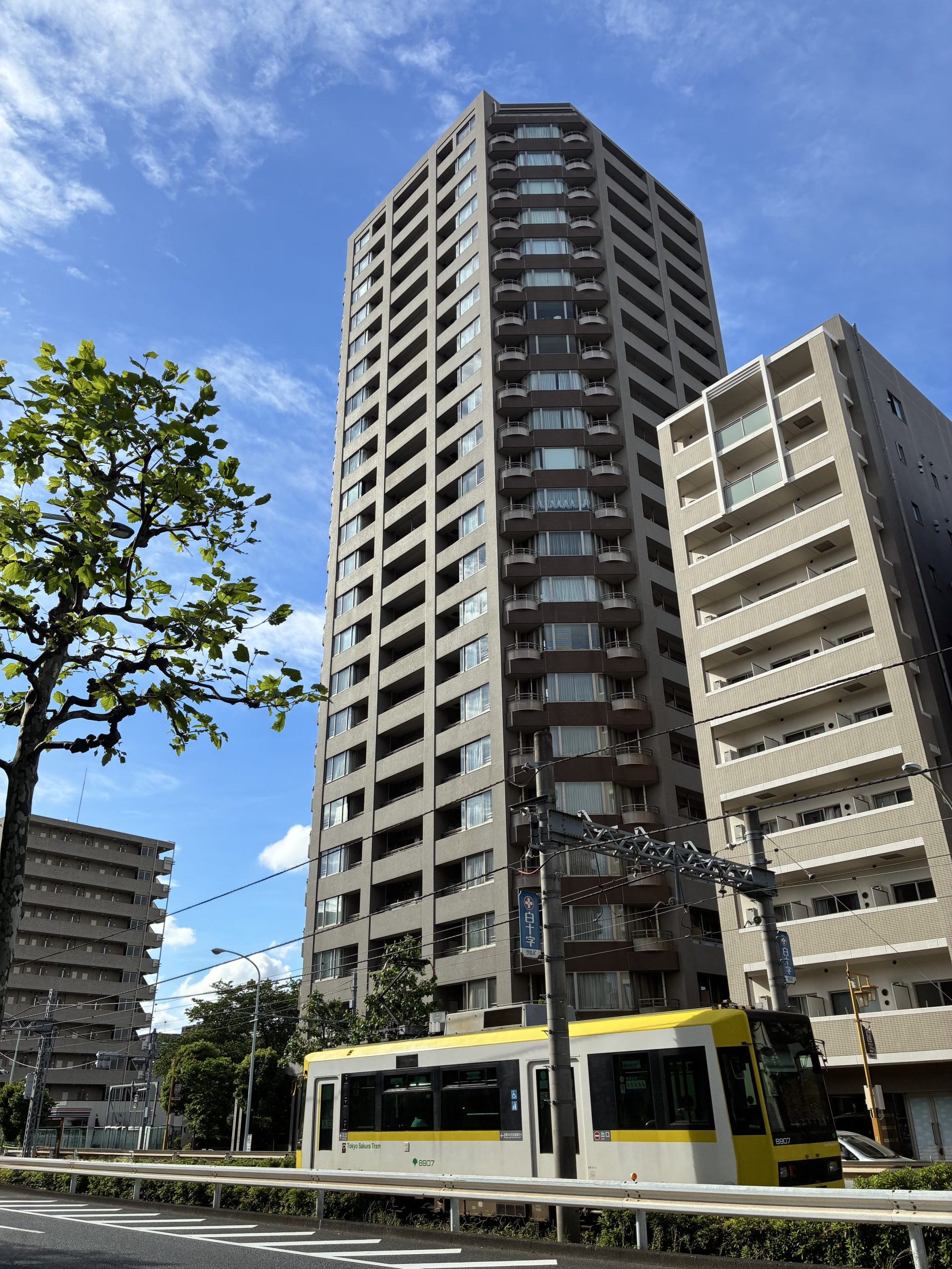西早稲田シティタワー 外観　IMG_3530
